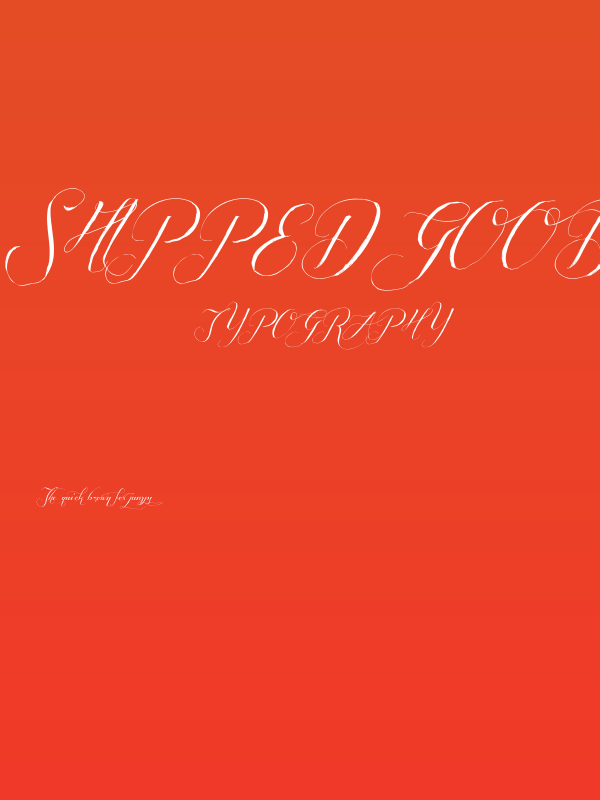 Shipped Goods 2 [Personal Use] Poster