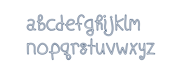 Ships In The Night [Outline]Regular Uppercase