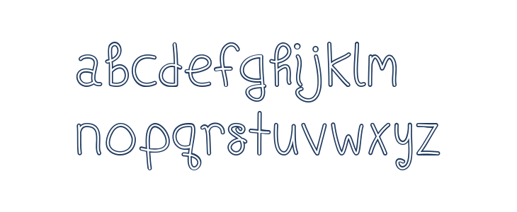 Ships In The Night [Outline]Regular Lowercase