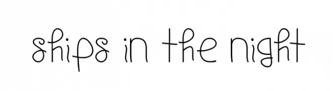 Ships In The Night  Fuentes Gratis Descargar