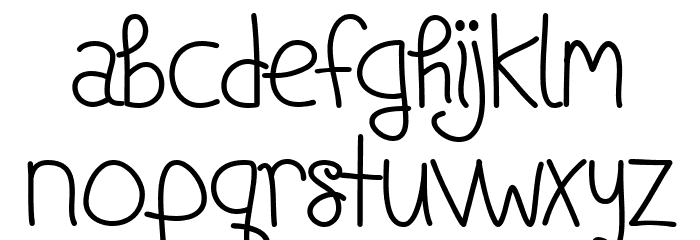 Ships in the Night Medium Font LOWERCASE