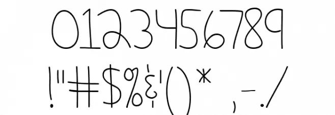 Ships in the Night Thin Font OTHER CHARS