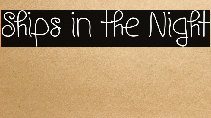 Ships in the Night Example 2