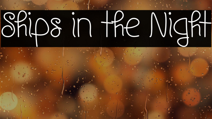 Ships in the Night Example 3