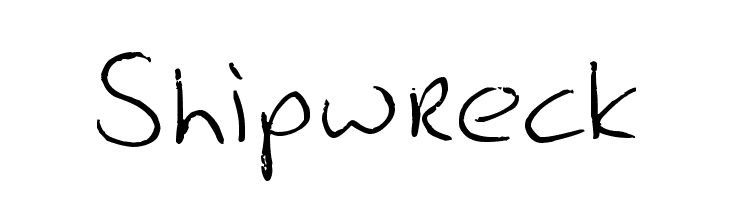 Shipwreck  Скачать бесплатные шрифты