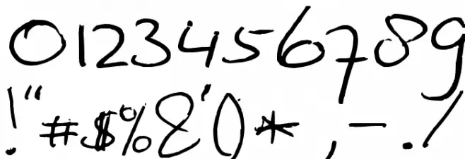 Shipwreck Font OTHER CHARS