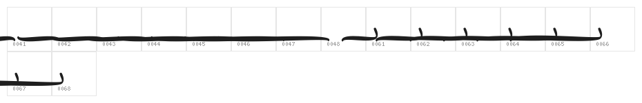 Shirebourn Swashes Character Map