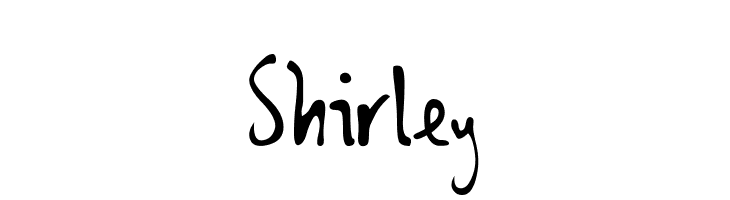 Shirley  नि: शुल्क फ़ॉन्ट्स डाउनलोड