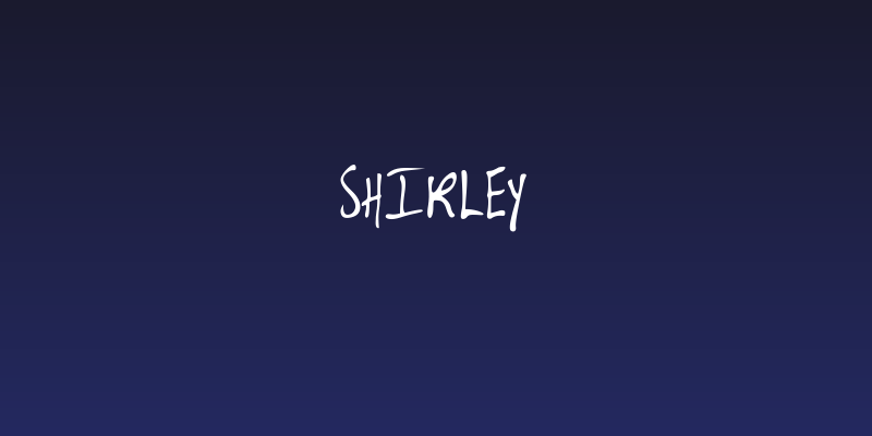 Shirley Social Header