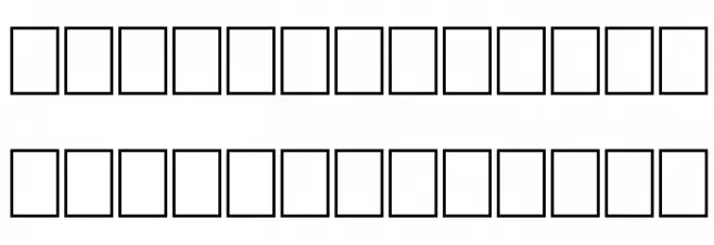 Shirtsy Schriftart Kleinbuchstaben