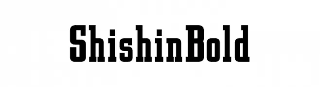 Shishin Bold  Frei Schriftart Herunterladen