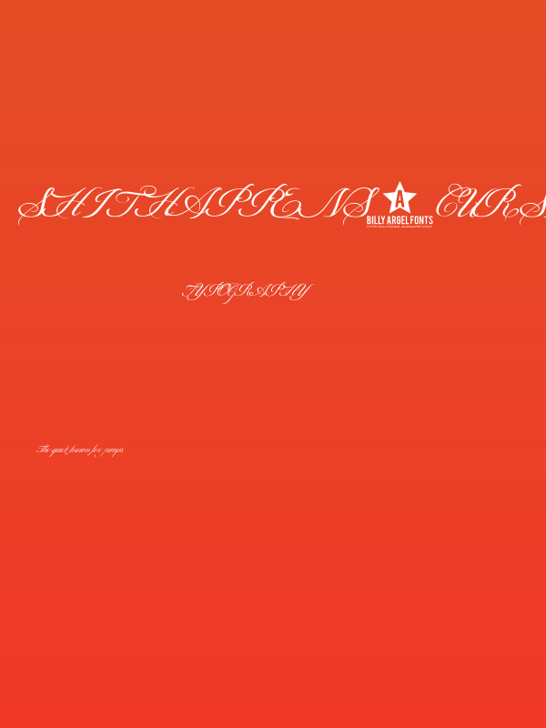 ShitHappens-Cursive Poster