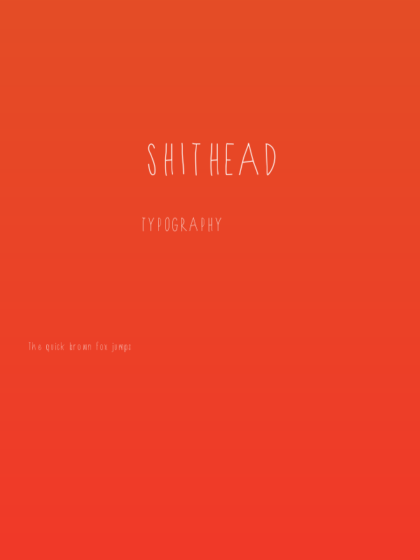 Shithead Poster