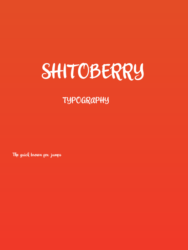 Shitoberry Poster