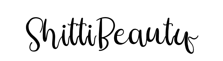 Shitti Beauty  Скачать бесплатные шрифты
