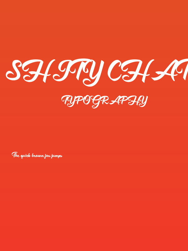 Shity Chats Personal Use  Poster