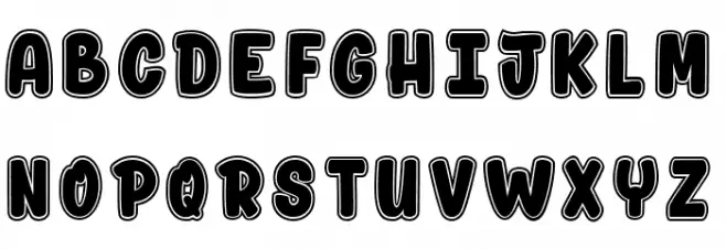 Shitzu&Porko_PersonalUseOnly Fuentes MAYÚSCULAS