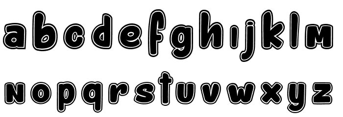 Shitzu&Porko_PersonalUseOnly Font LOWERCASE