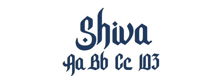 Shiva Font Preview