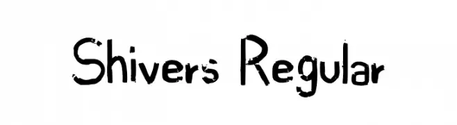 Shivers Regular  Descarca Fonturi Gratis