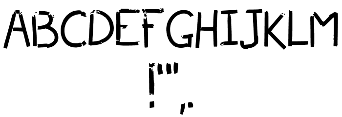 Shivers Regular Font OTHER CHARS