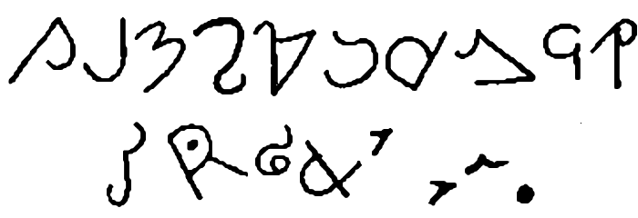 Shiwi Font OTHER CHARS