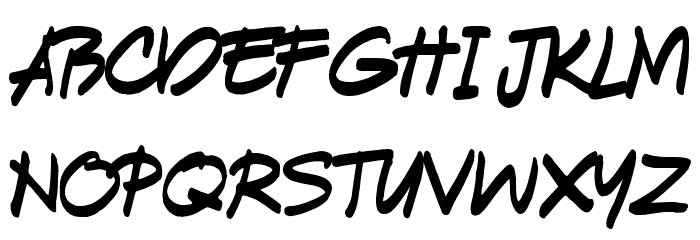 Sh?ken Font UPPERCASE