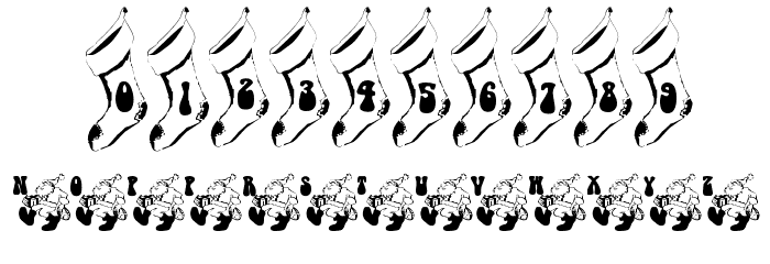 Shleppin' Santa Font OTHER CHARS