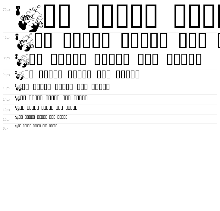 Shleppin' Santa Waterfall