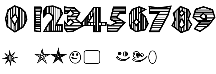 ShlockoBlockoDroppoCaps Font OTHER CHARS
