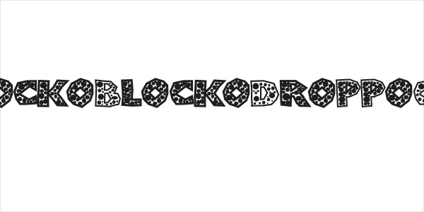 ShlockoBlockoDroppoCaps Logo