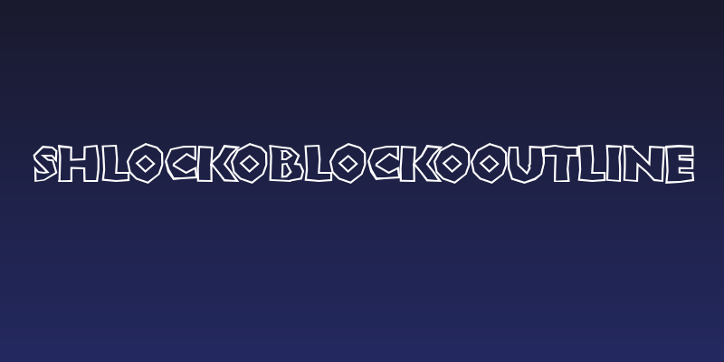 ShlockoBlockoOutline Social Header