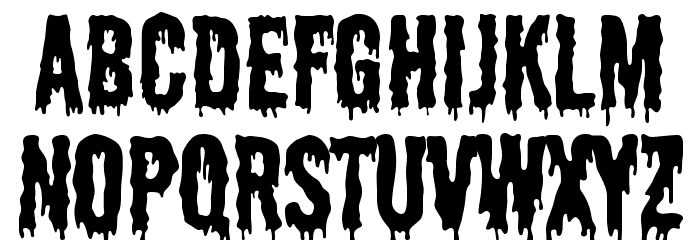 Shlop-Regular Font LOWERCASE