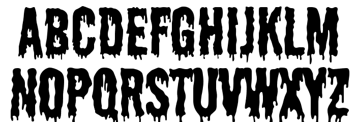 Shlop-Regular Font LOWERCASE