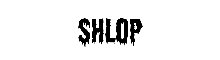 Shlop Fonte
