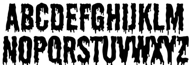 Shlop Schriftart Groß