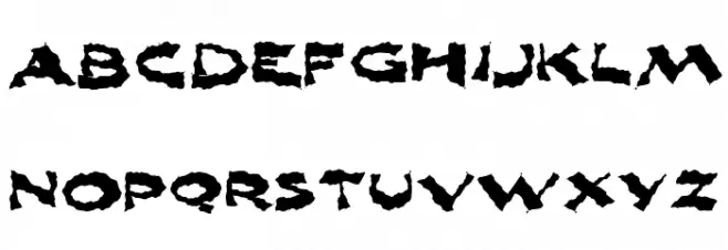 ShlopHappy Font Litere mari