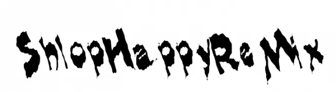 ShlopHappyReMix  Descarca Fonturi Gratis