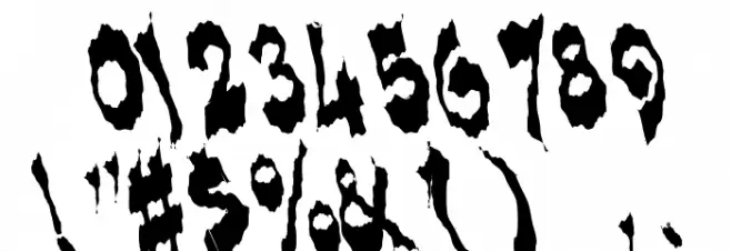 ShlopHappyReMix Font OTHER CHARS