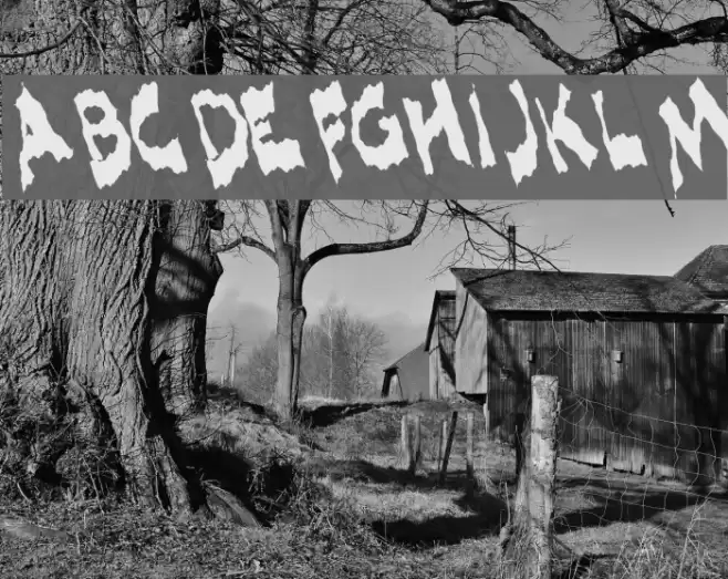 ShlopHappyReMix Font examples