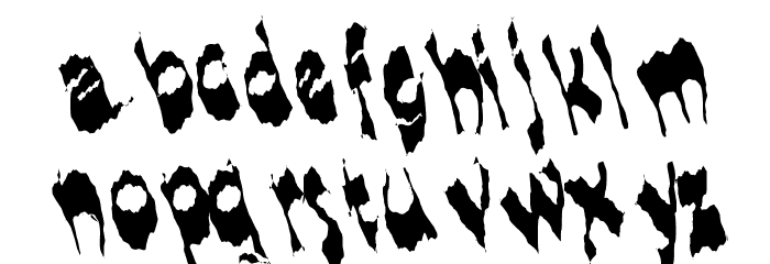 ShlopHappyReMix Font LOWERCASE