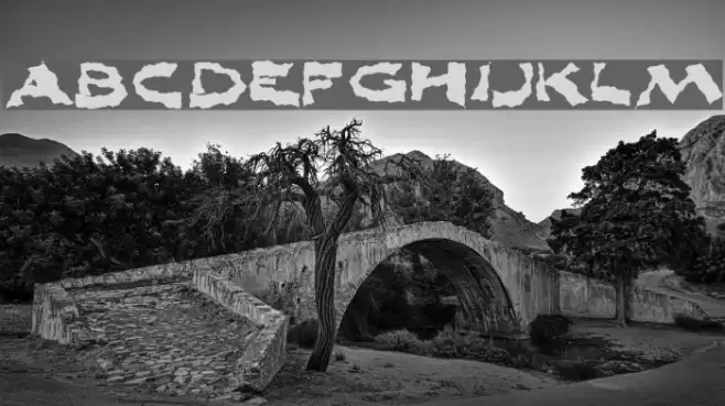 ShlopHappy Font examples