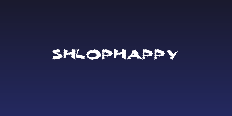 ShlopHappy Social Header