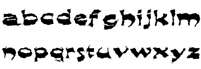 ShlopHappy Font LOWERCASE