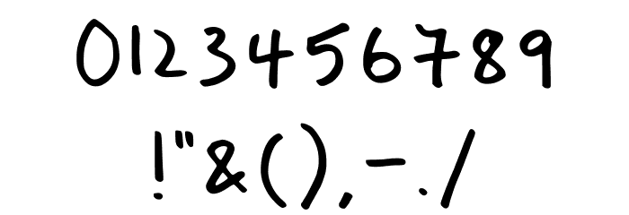 Shmelabela Regular Font Alte caractere