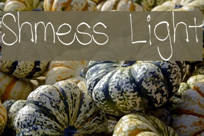 Shmess Light Example 1