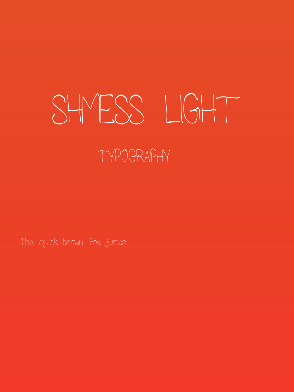 Shmess Light Poster