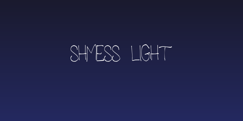 Shmess Light Social Header