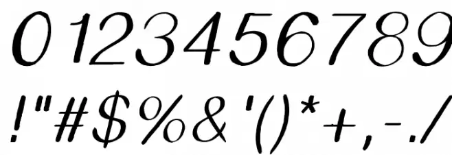 Shmooper Font OTHER CHARS