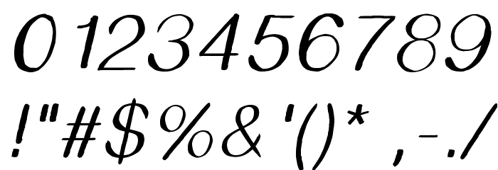 Shmooper Font Alte caractere